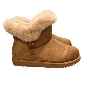 Authentic Jessica Cline warm winter ankle boots sz 9 W